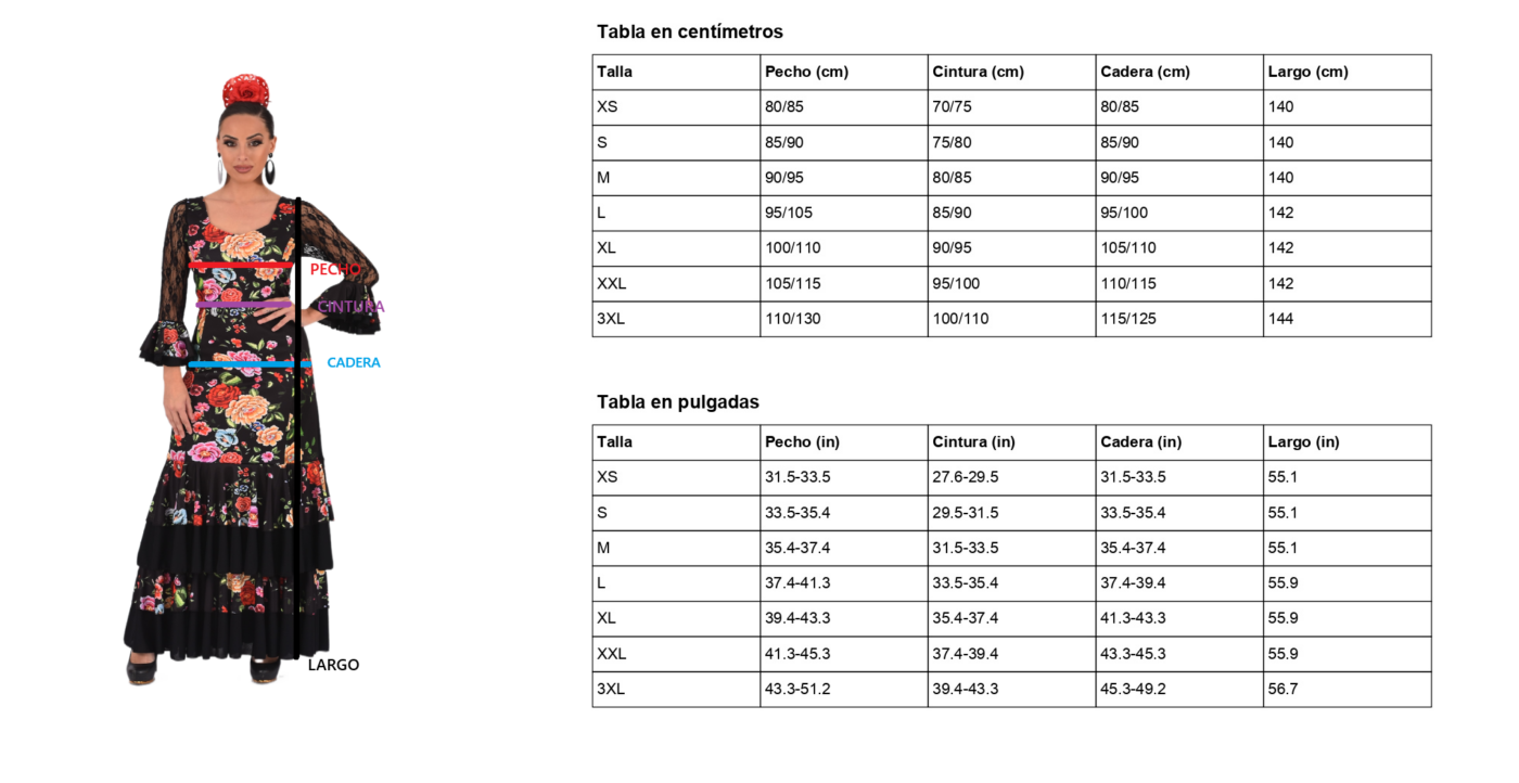 ANUKA – Tienda flamenca online de vestuario especializada en grupos